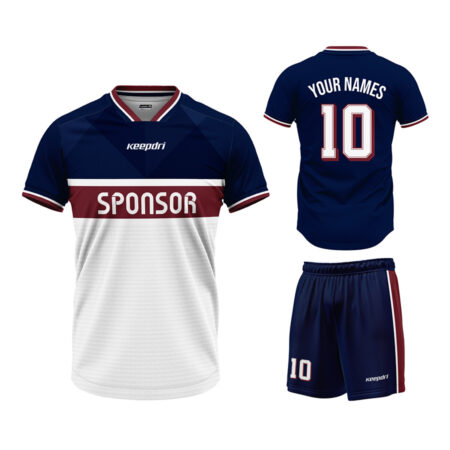 Custom Soccer Jerseys - Dark Blue