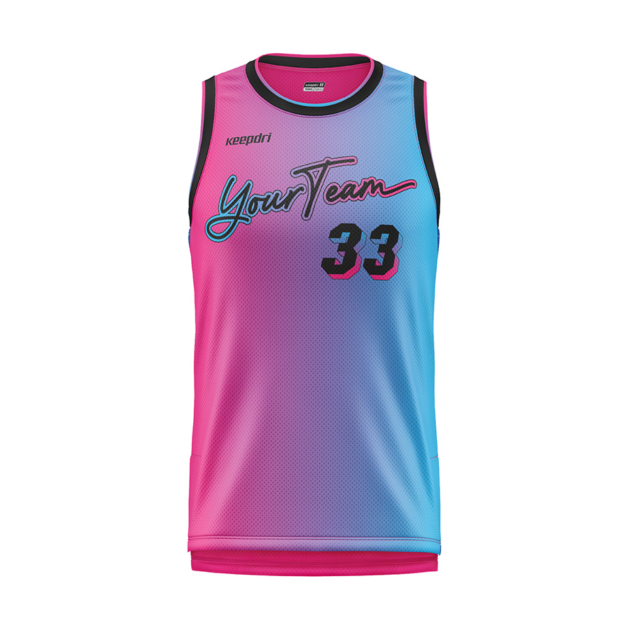 Custom Basketball Jerseys - Color Gradient