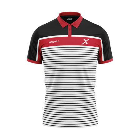 Custom Pickleball & Tennis Polo - Horizontal Lines