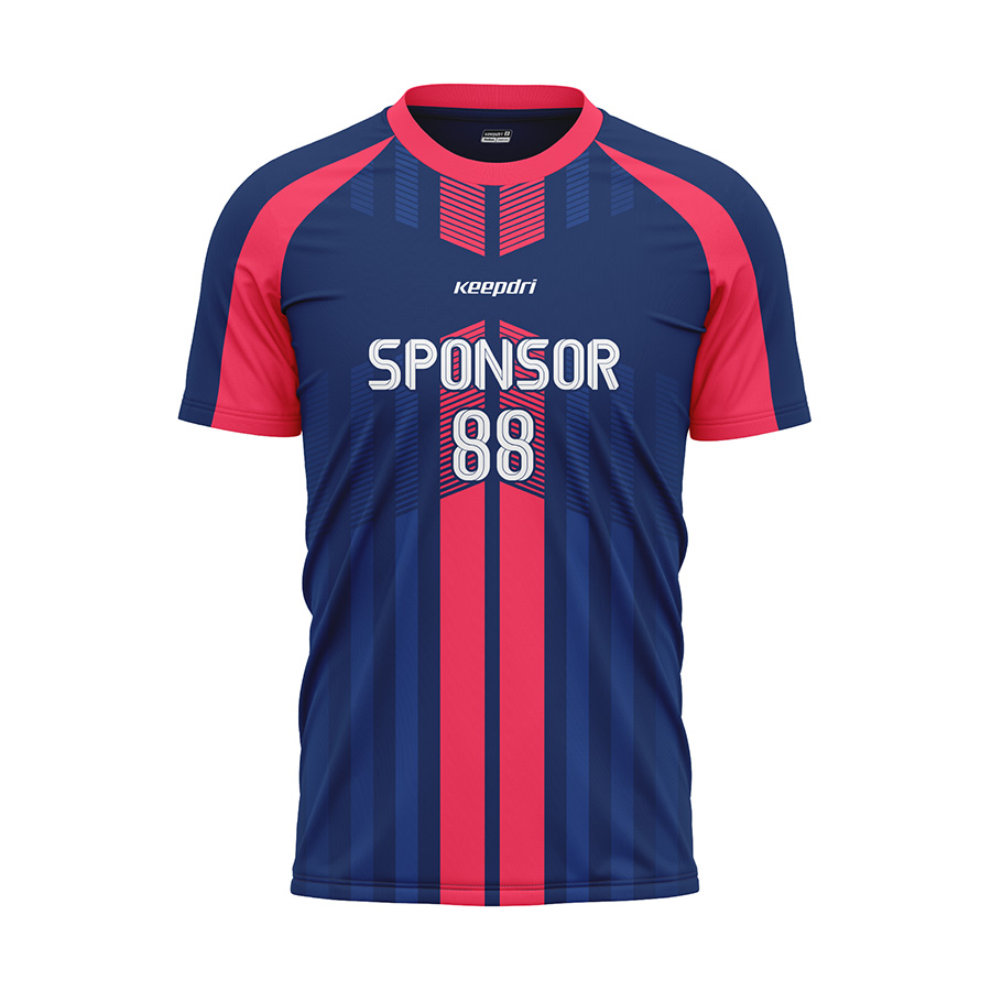Custom Soccer Jerseys - Line Pattern