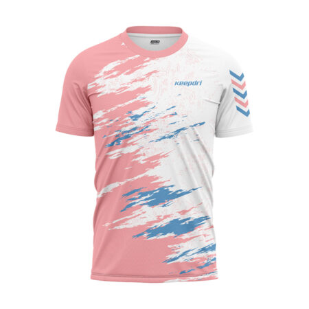 Custom Running T-shirts - Brush Pattern