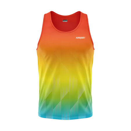 Custom Sports Tank Tops & Singlets - Gradient Color