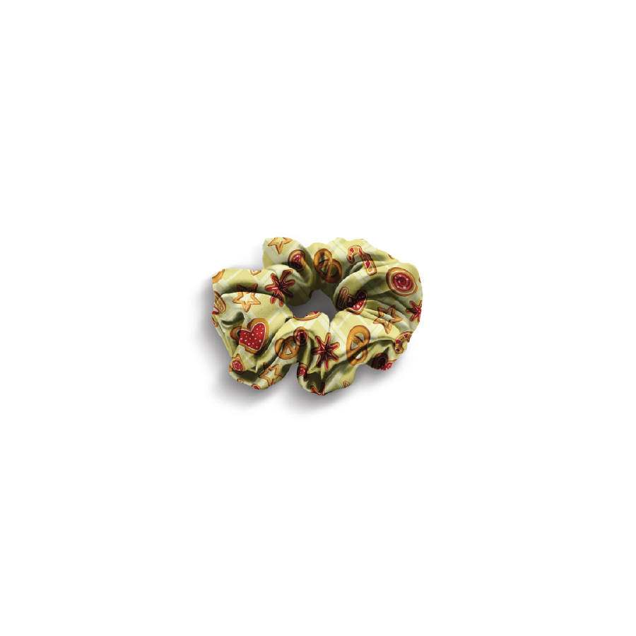 Custom Scrunchies for Christmas – Personalized Holiday Designs BTTKK03