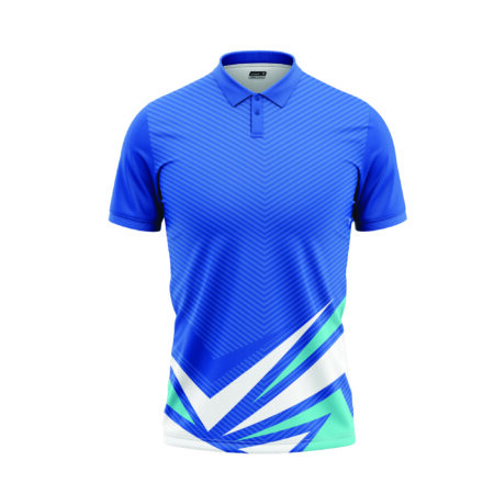 Custom Pickleball & Tennis Polo – Modern Chevron Stripes