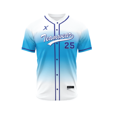 Custom Baseball Jersey – Gradient Fade