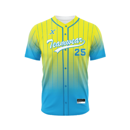 Custom Baseball Jersey – Ombre Pinstripe
